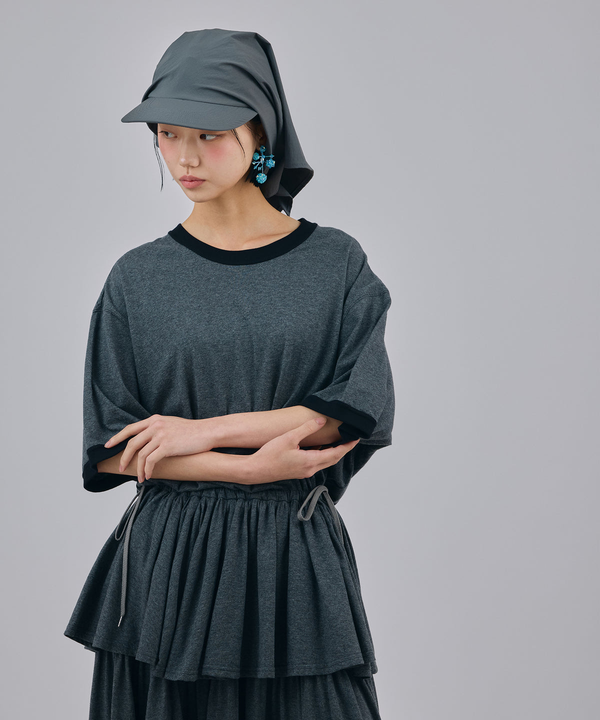 RINGER TIERED ONE-PIECE