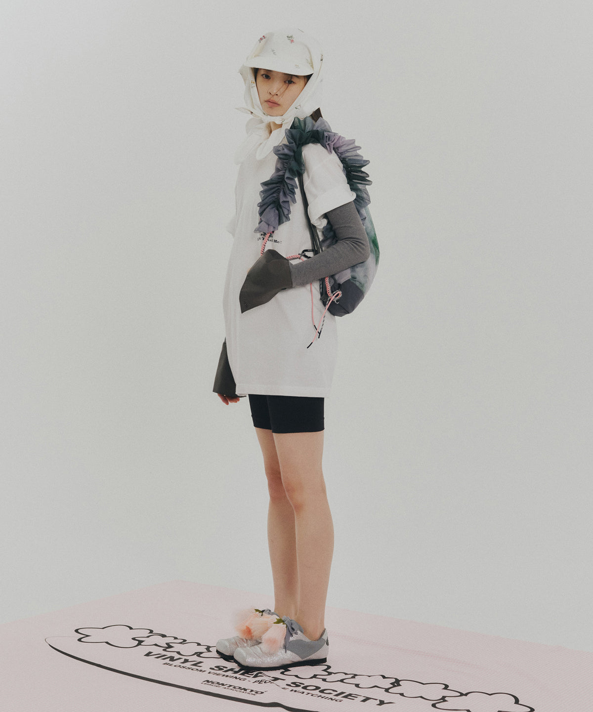 PRINT MESH KNAPSACK