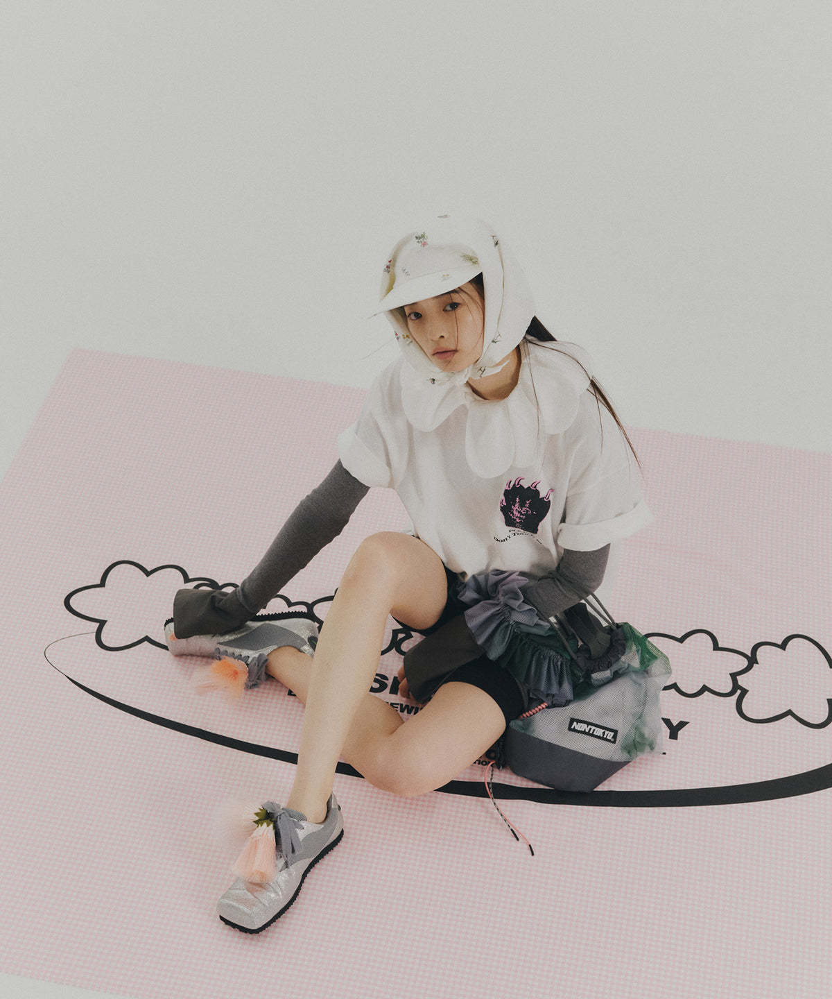 PRINT MESH KNAPSACK