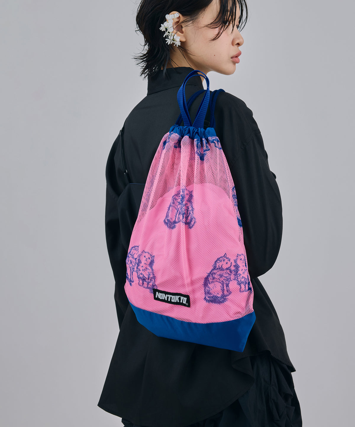 PRINT MESH KNAPSACK