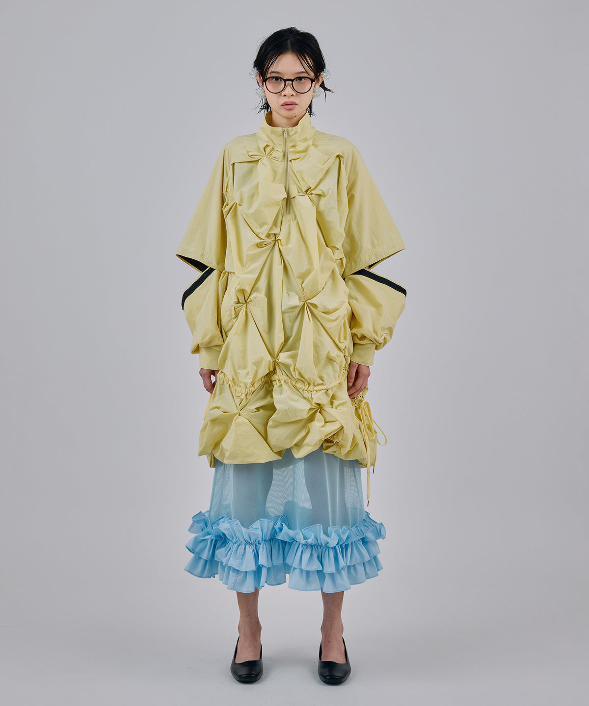 FRILL MESH SKIRT