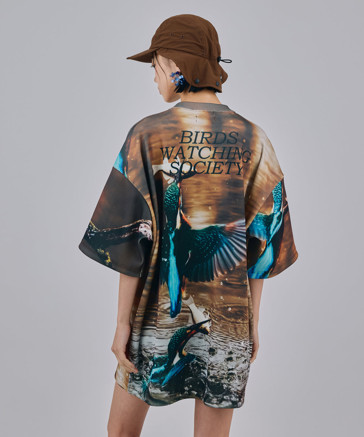 PRINT RIB BIG T-SHIRTS