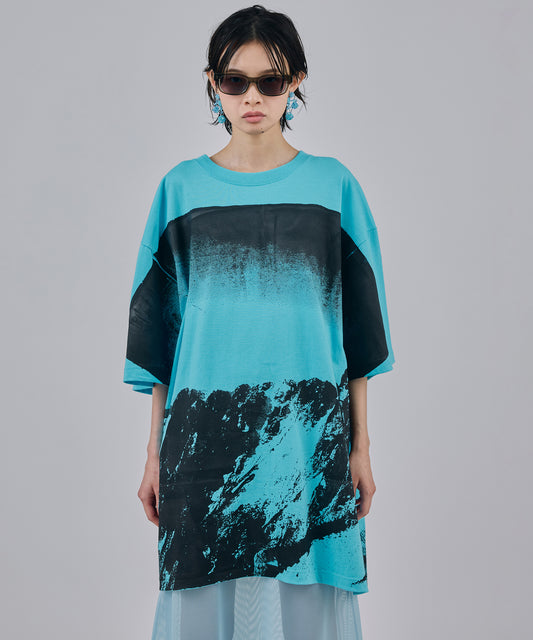 PRINT BIG T-SHIRT(MOUNTAIN)