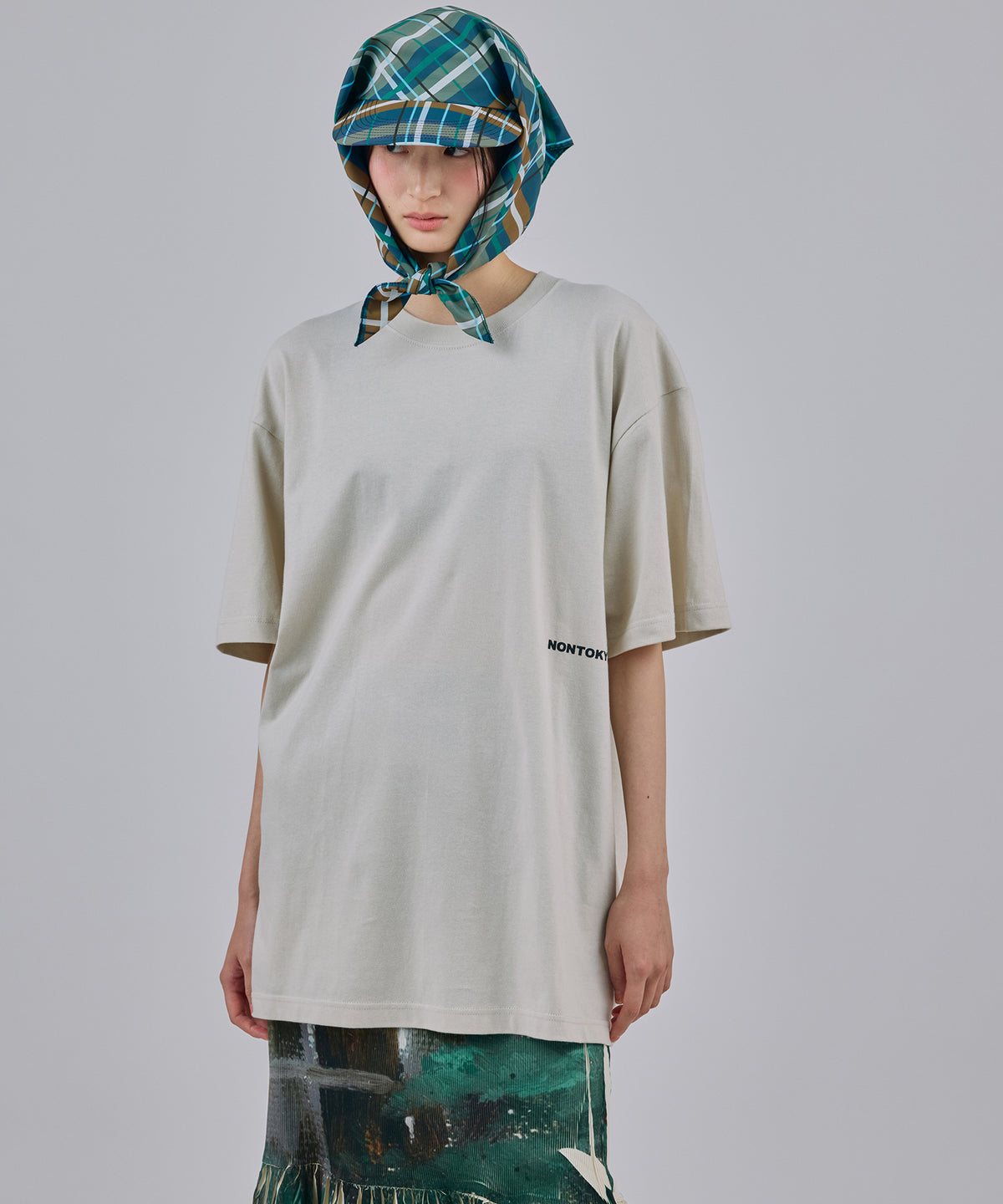 PRINT T-SHIRT(FLOWER BIRD)