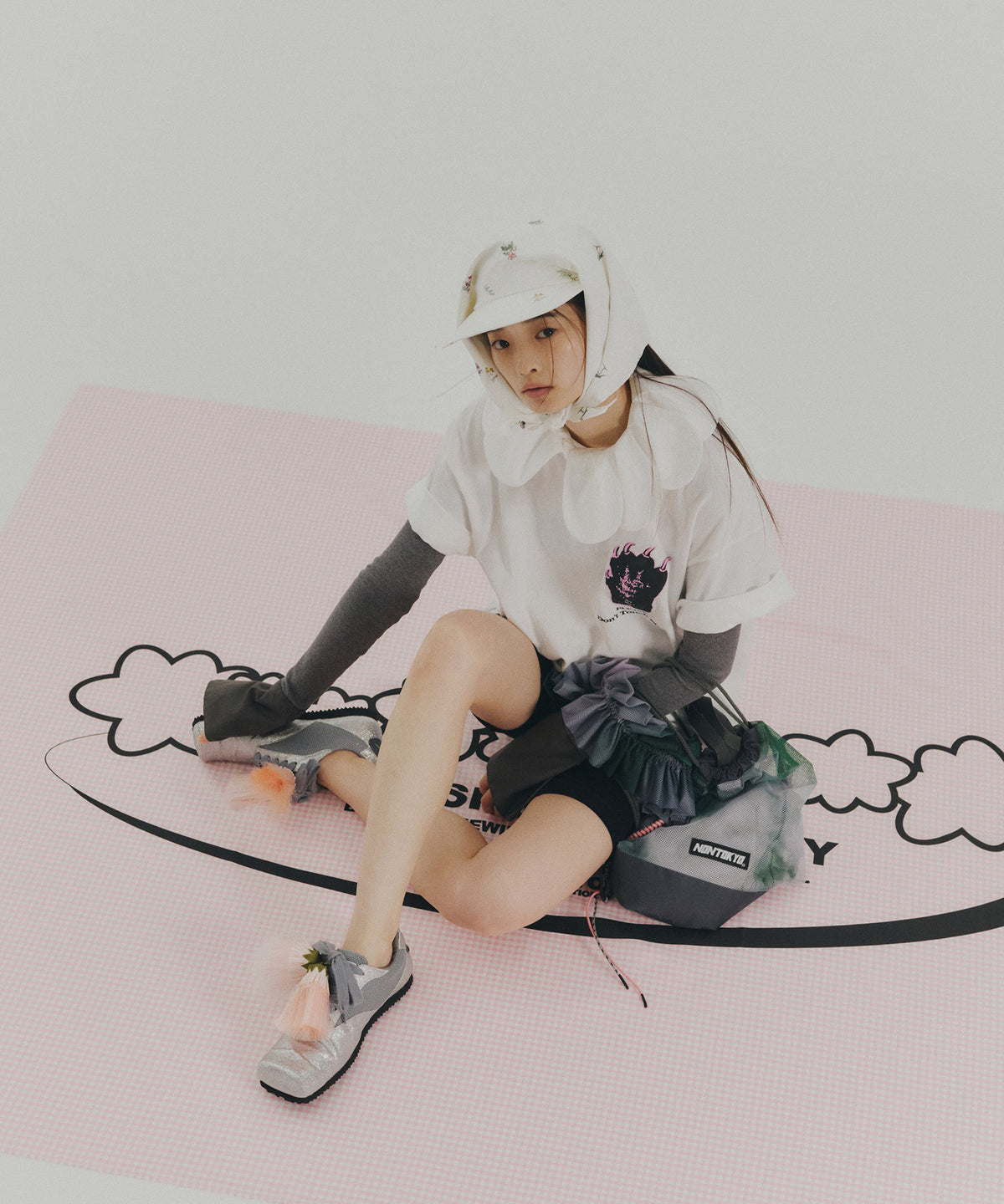 STOLE CAP(PRINT)
