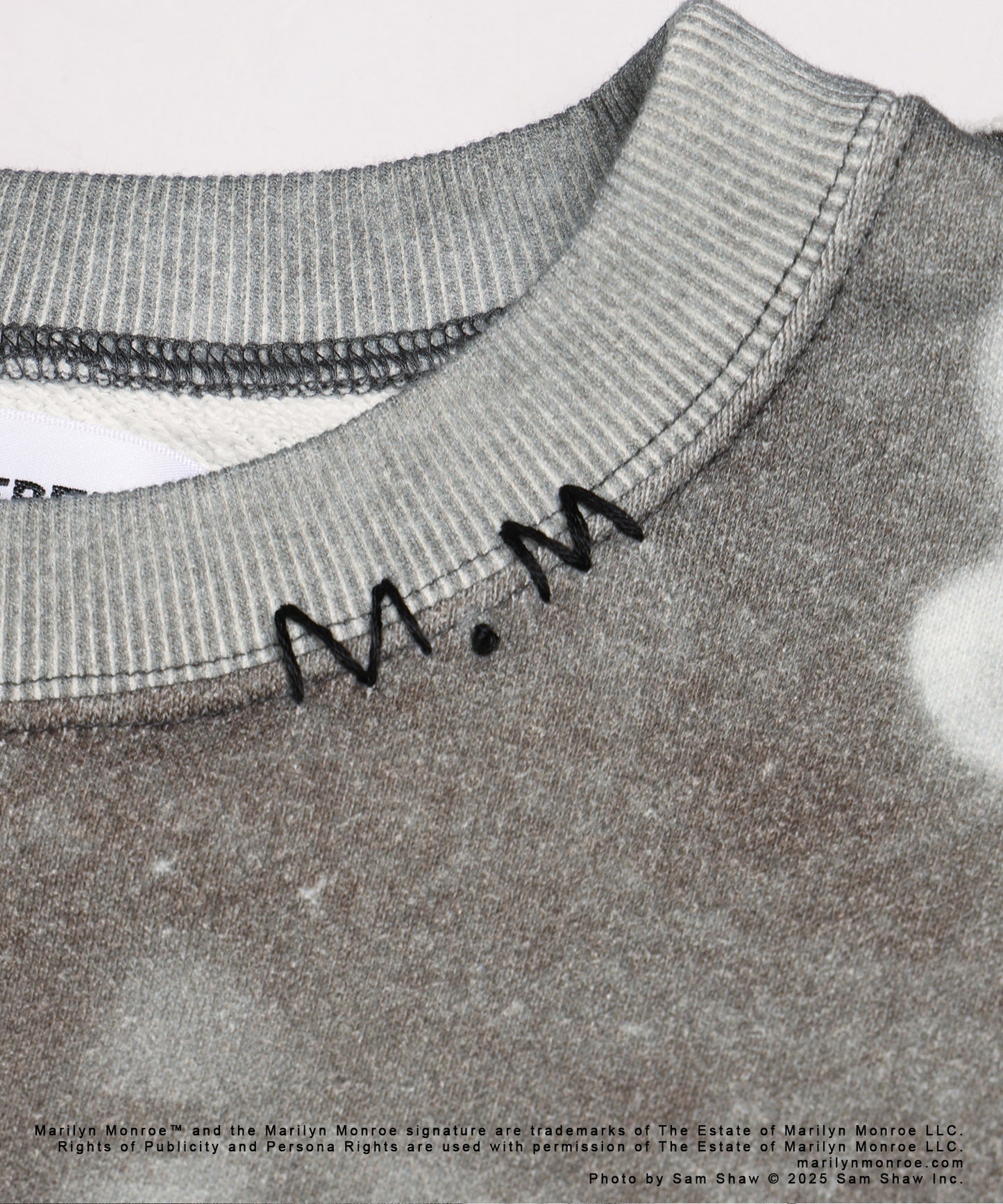 MARILYN MONROE INKJET PRINT SWEAT