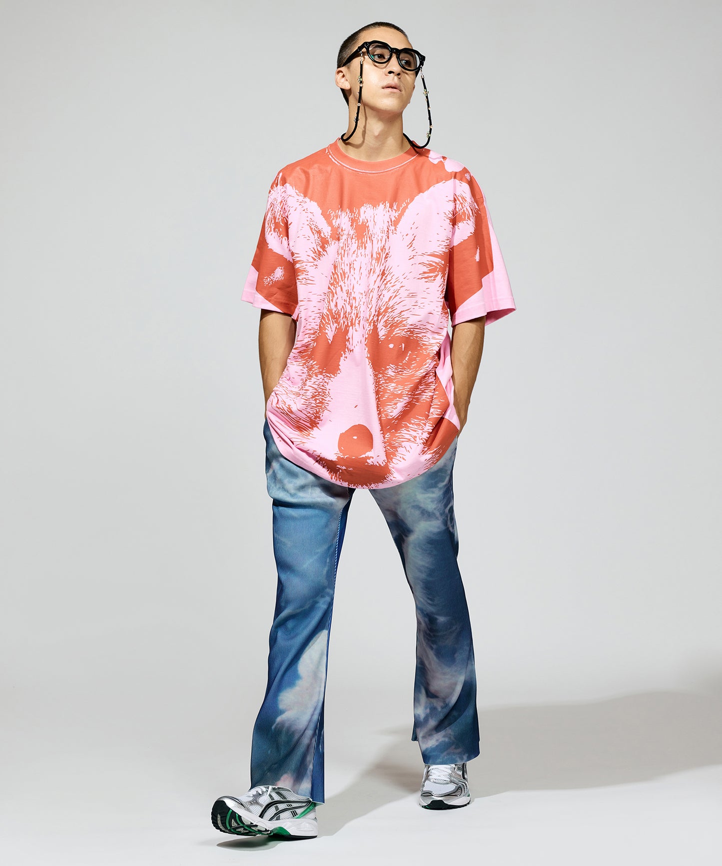 PRINT BIG T-SHIRT(fox)