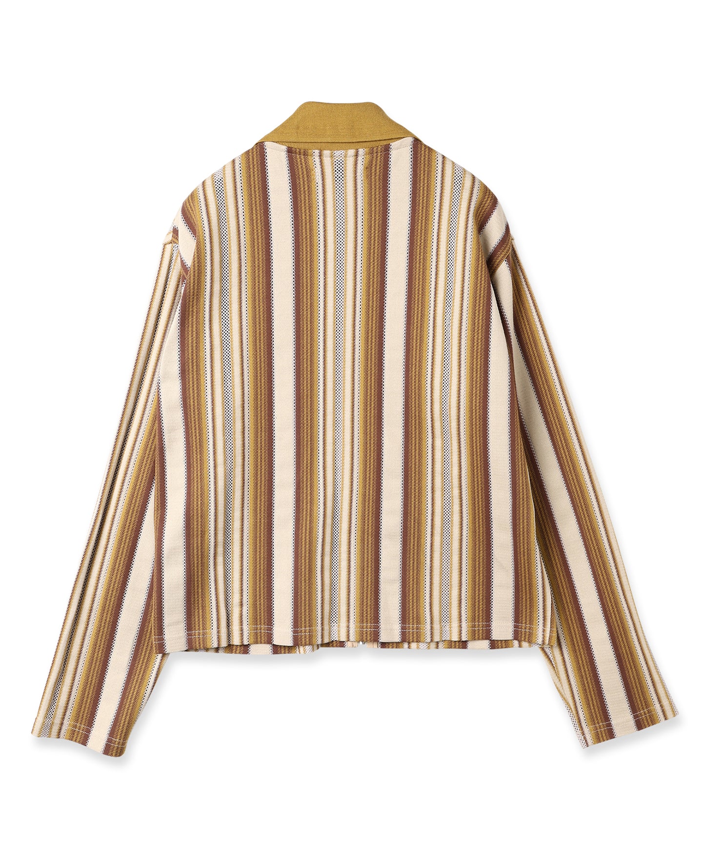 STRIPE SHIRT CARDIGAN