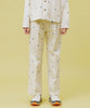 FLOWER EMBROIDERY TUCK PANTSfeat.UNIVERSALOVERALL