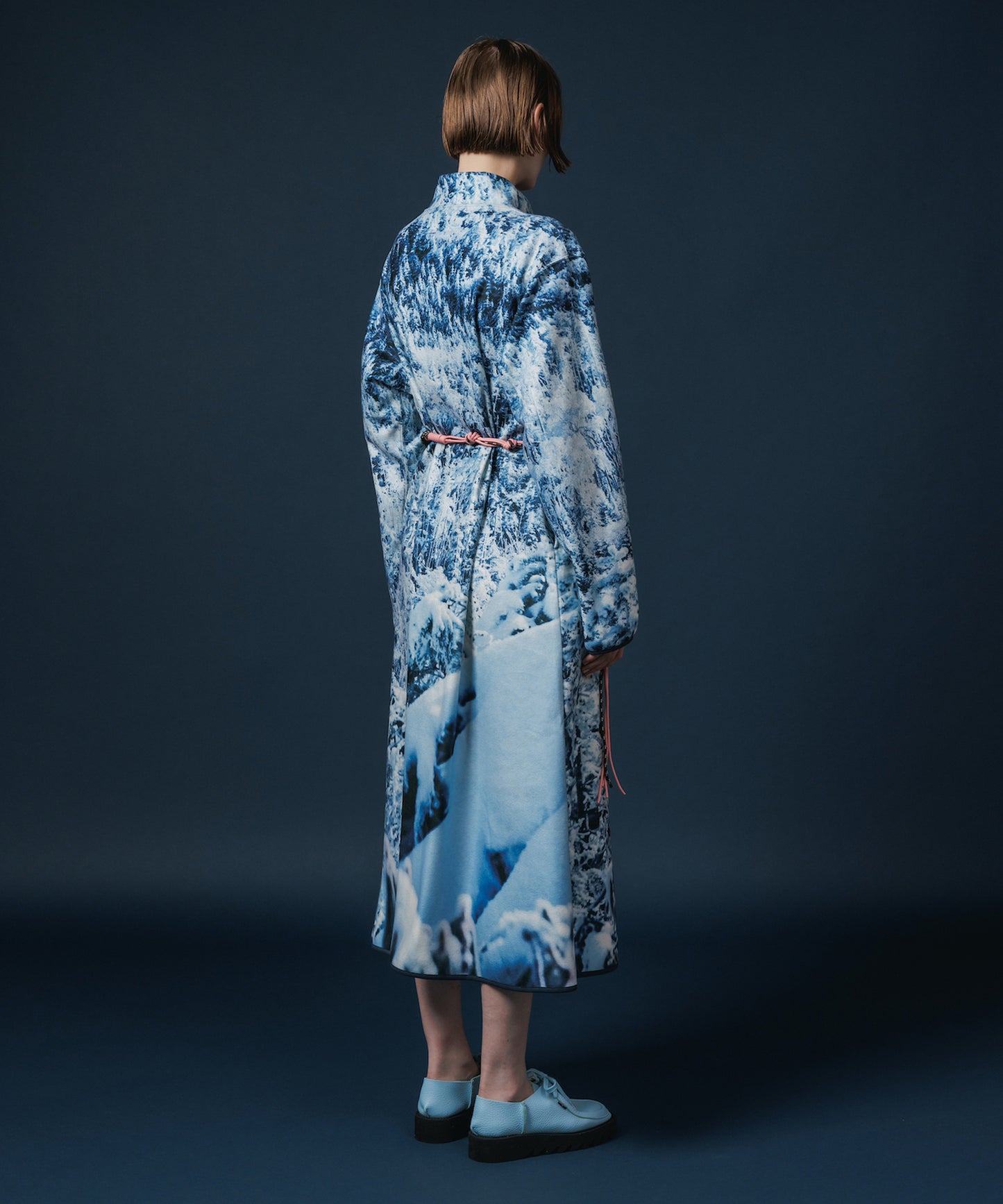 PRINT FLEECE ONE-PIECE【納期10月下旬】