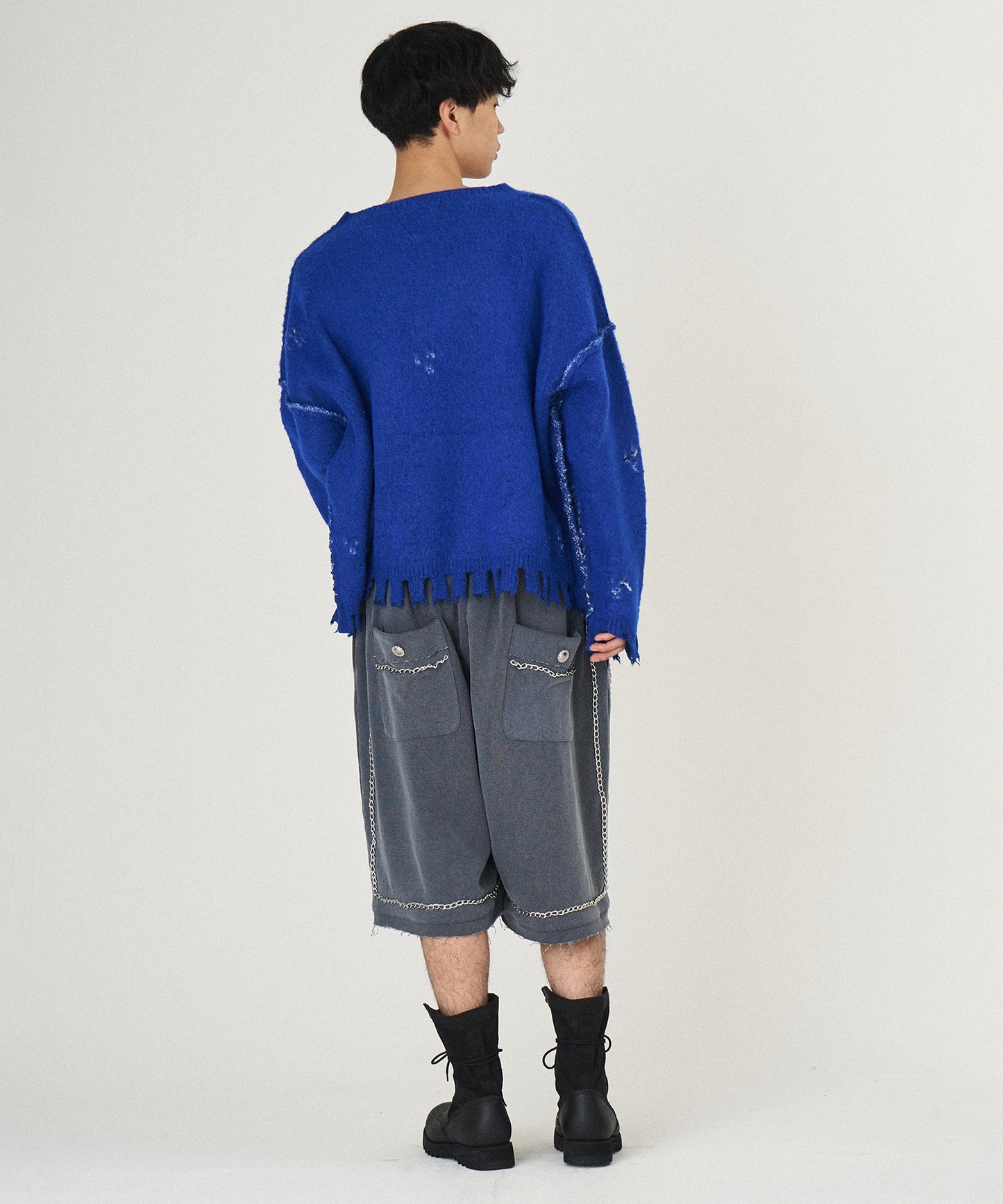 MOHAIR HEART&BONE KNIT