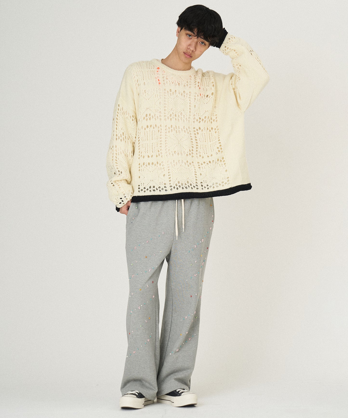 MOHAIR LACE KNIT