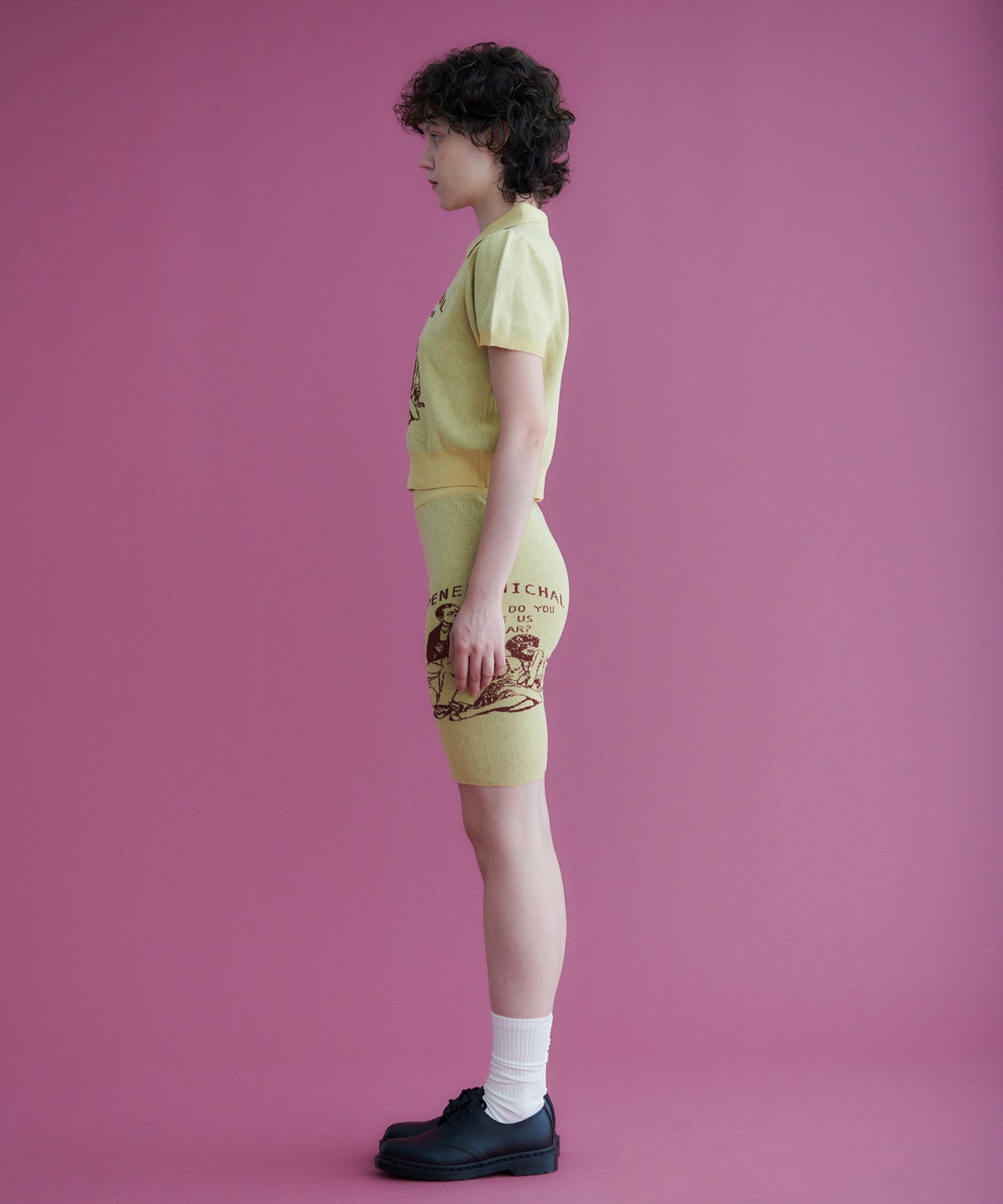 41℃ knit half pants