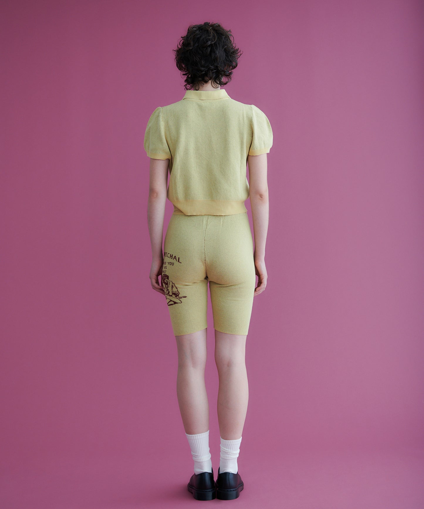 41℃ knit half pants