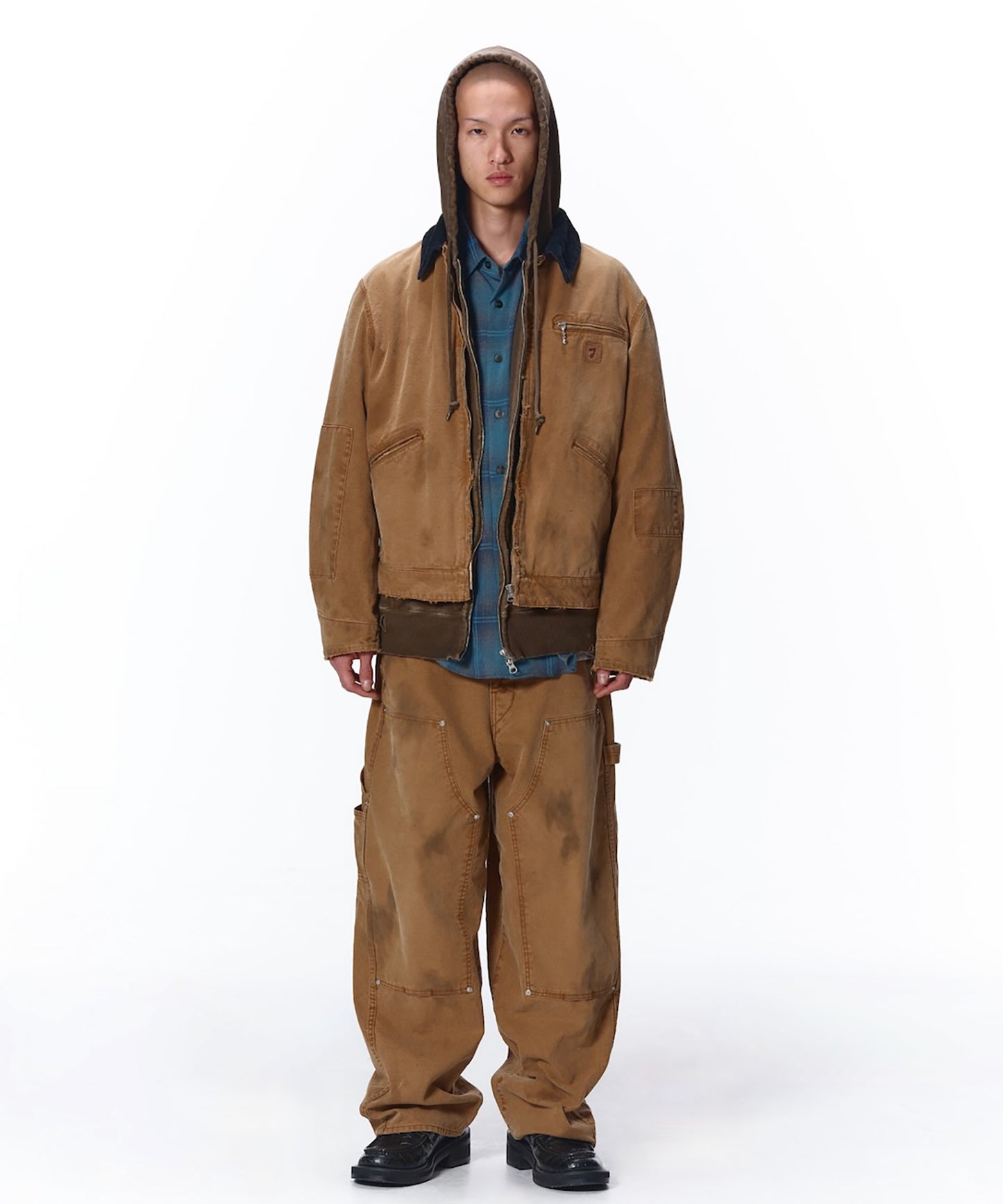 DUCK DAMAGE ZIP JACKET