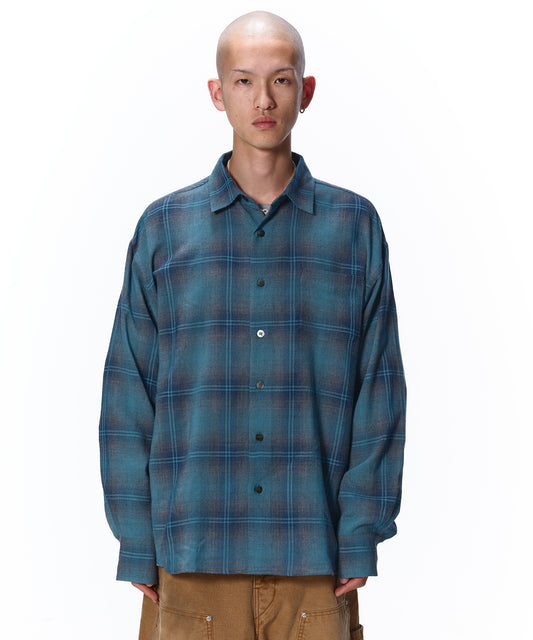 OMBRE CHECK SHIRT