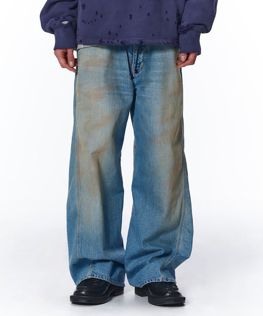 USED 3D WORK DENIM