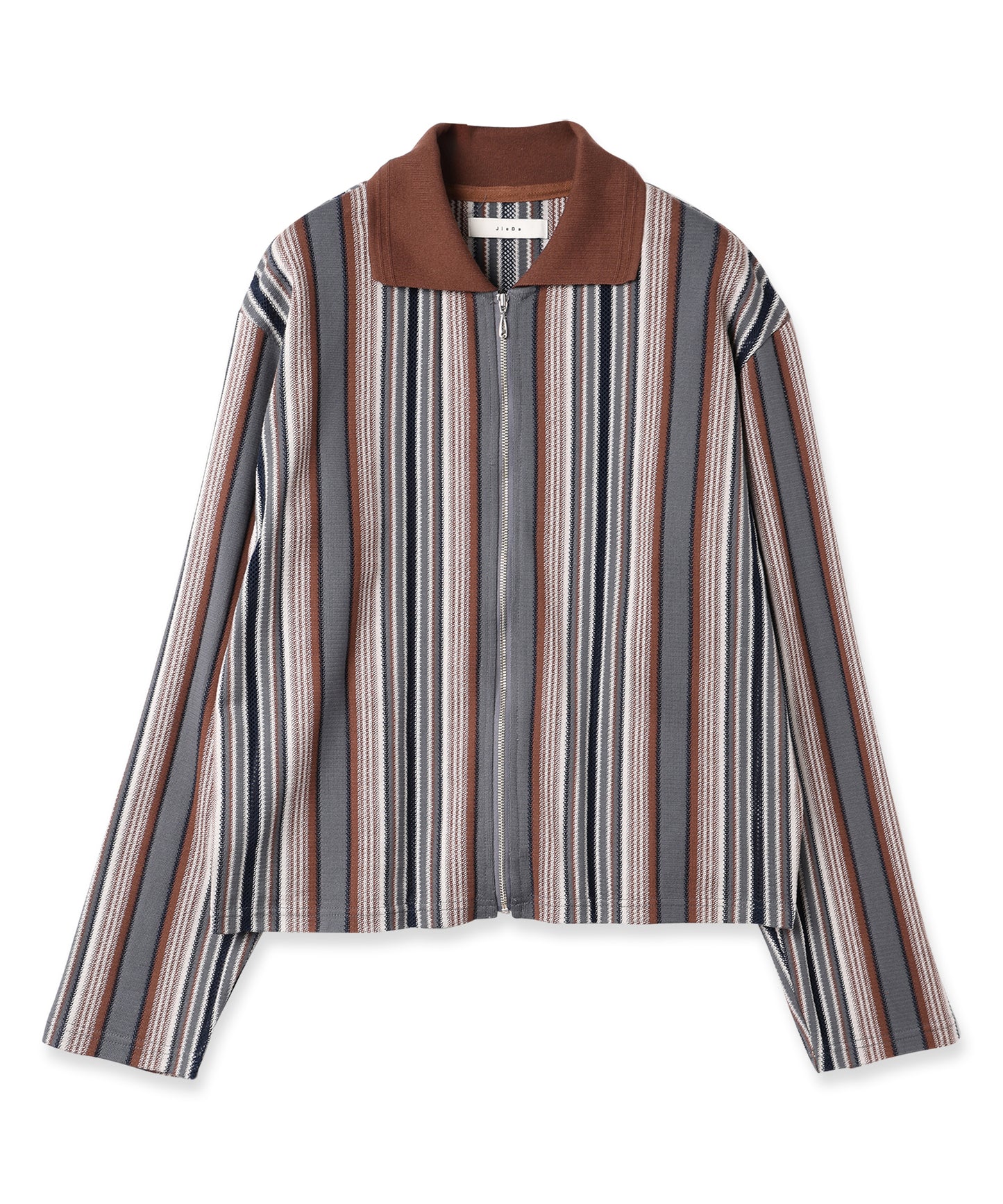 STRIPE SHIRT CARDIGAN