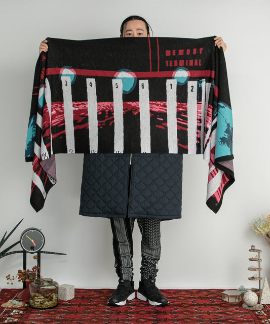 Double Exposure Knit Stole