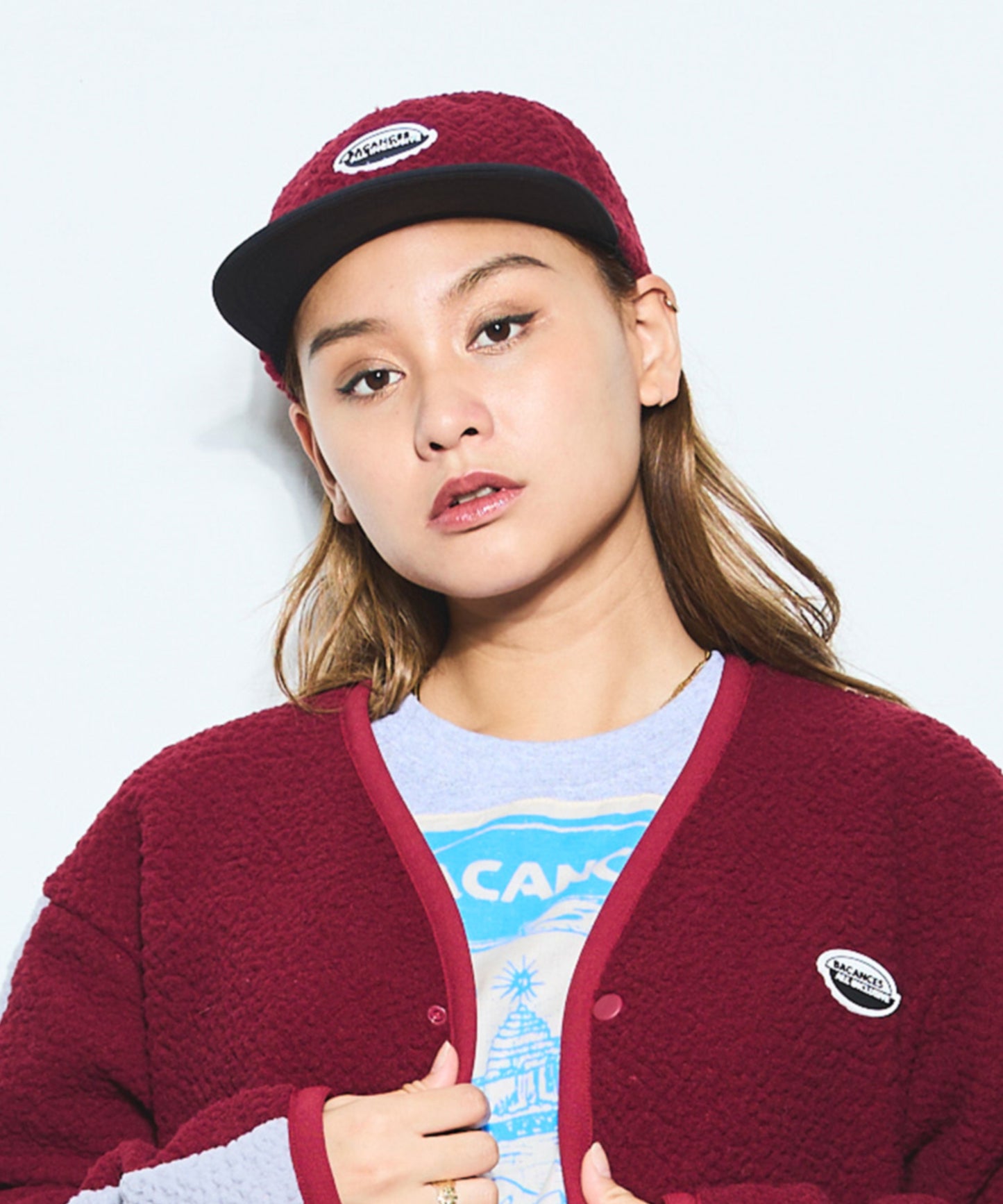 BC BOA FLEECE RUBBER PATCH CAP 【納期10月下旬】