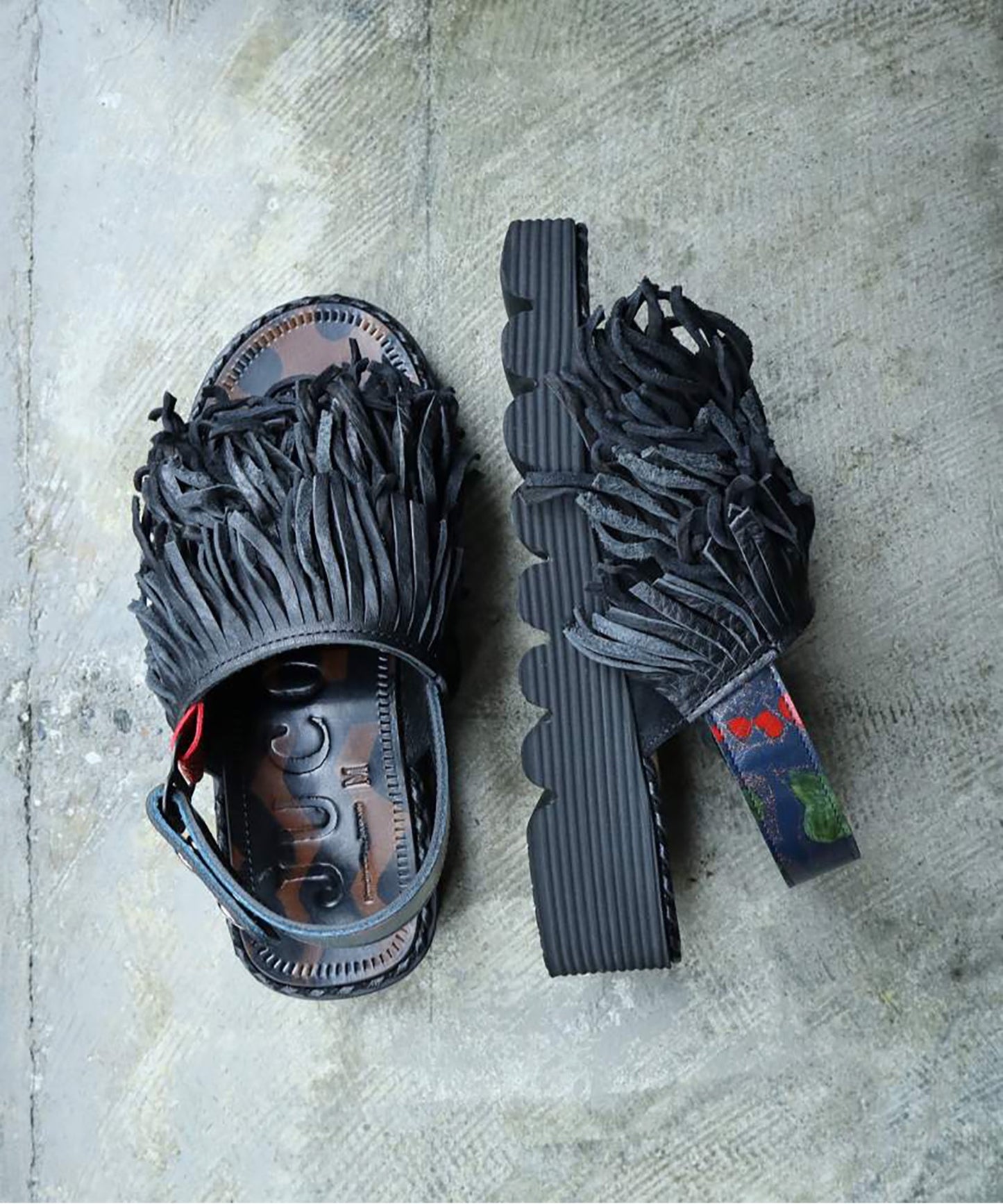 くせっ毛サンダル -Mens- ＜JUCO. STANDARD SHOES＞