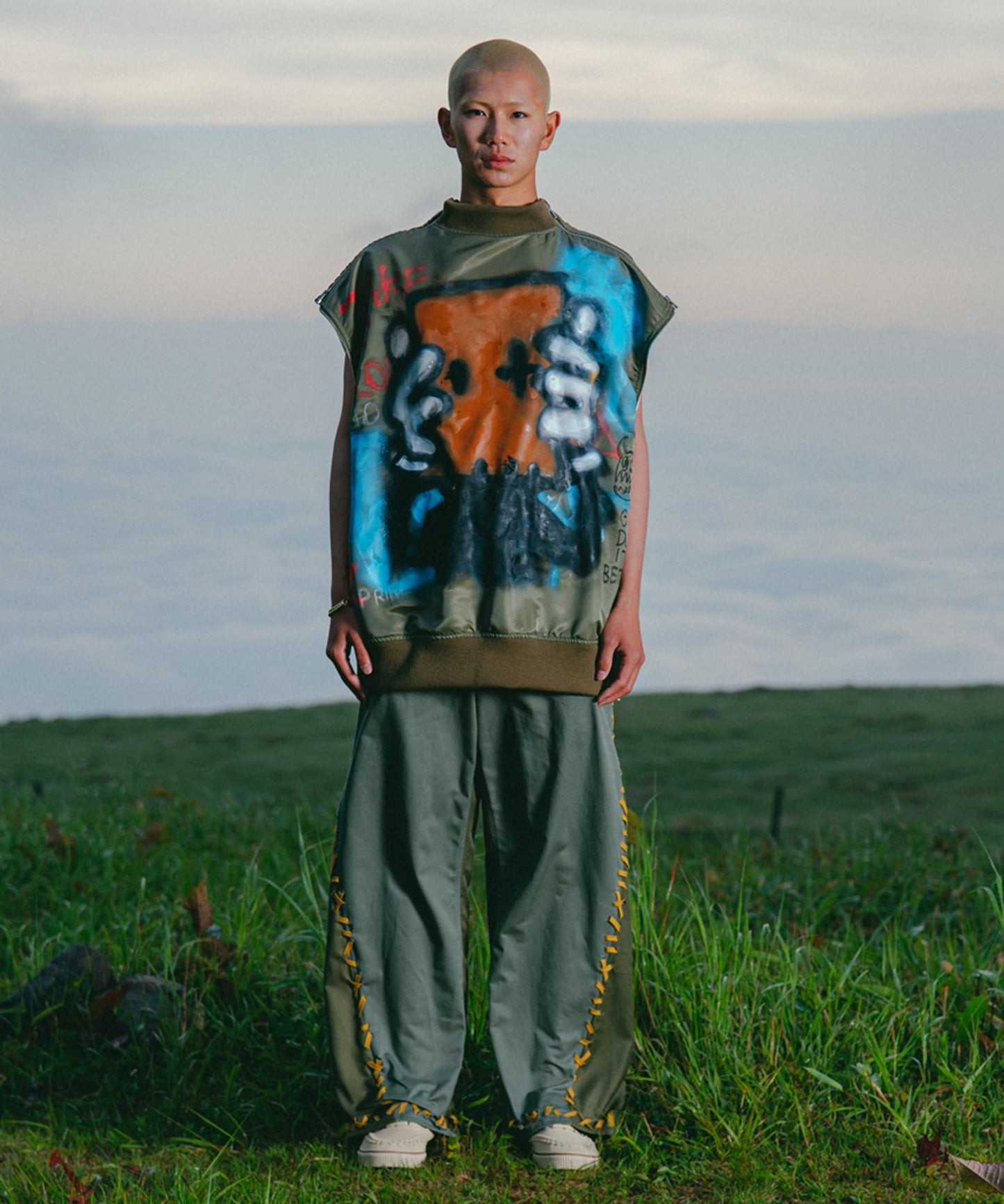 HAND STITCH DOCKING PANTS　納期２月下旬