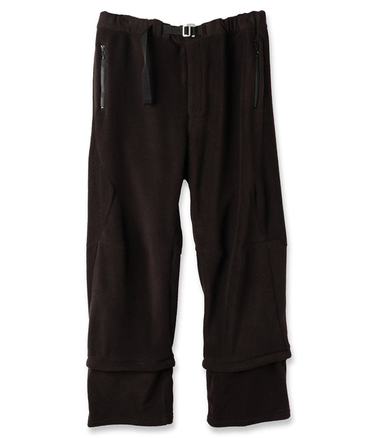 【OUTLIERS×JieDa】2 WAY FLEECE PANTS