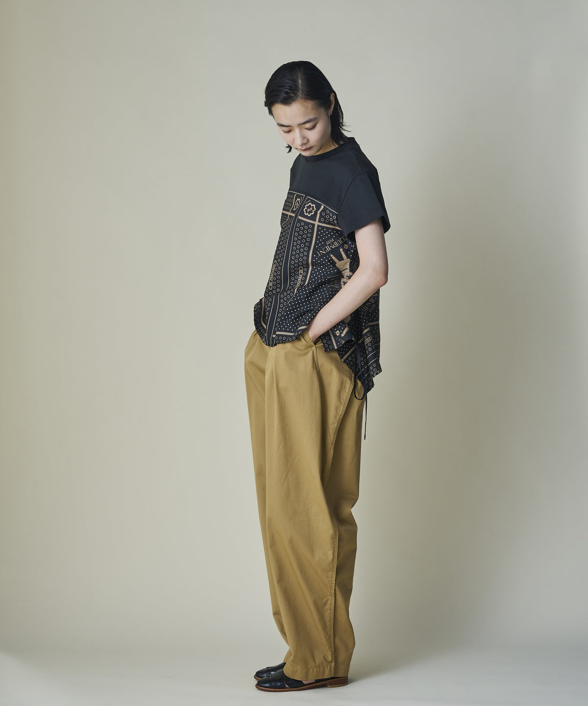 Apron Chino Pants