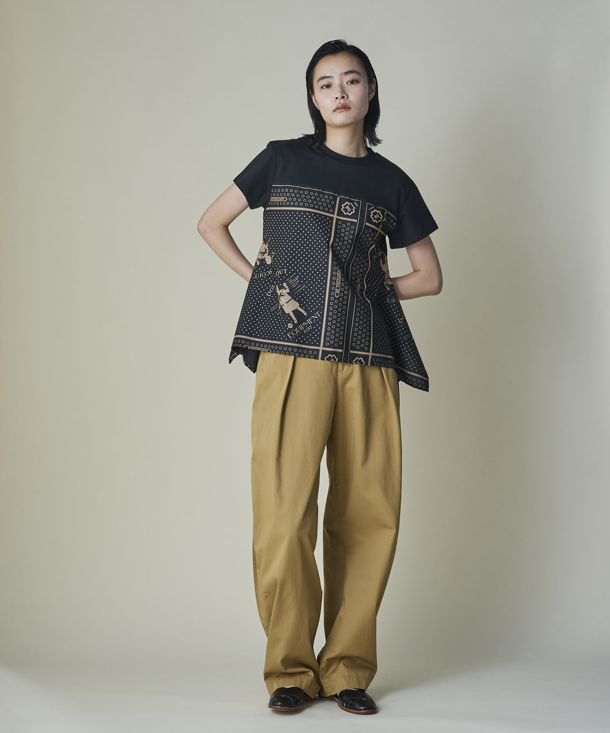 Apron Chino Pants