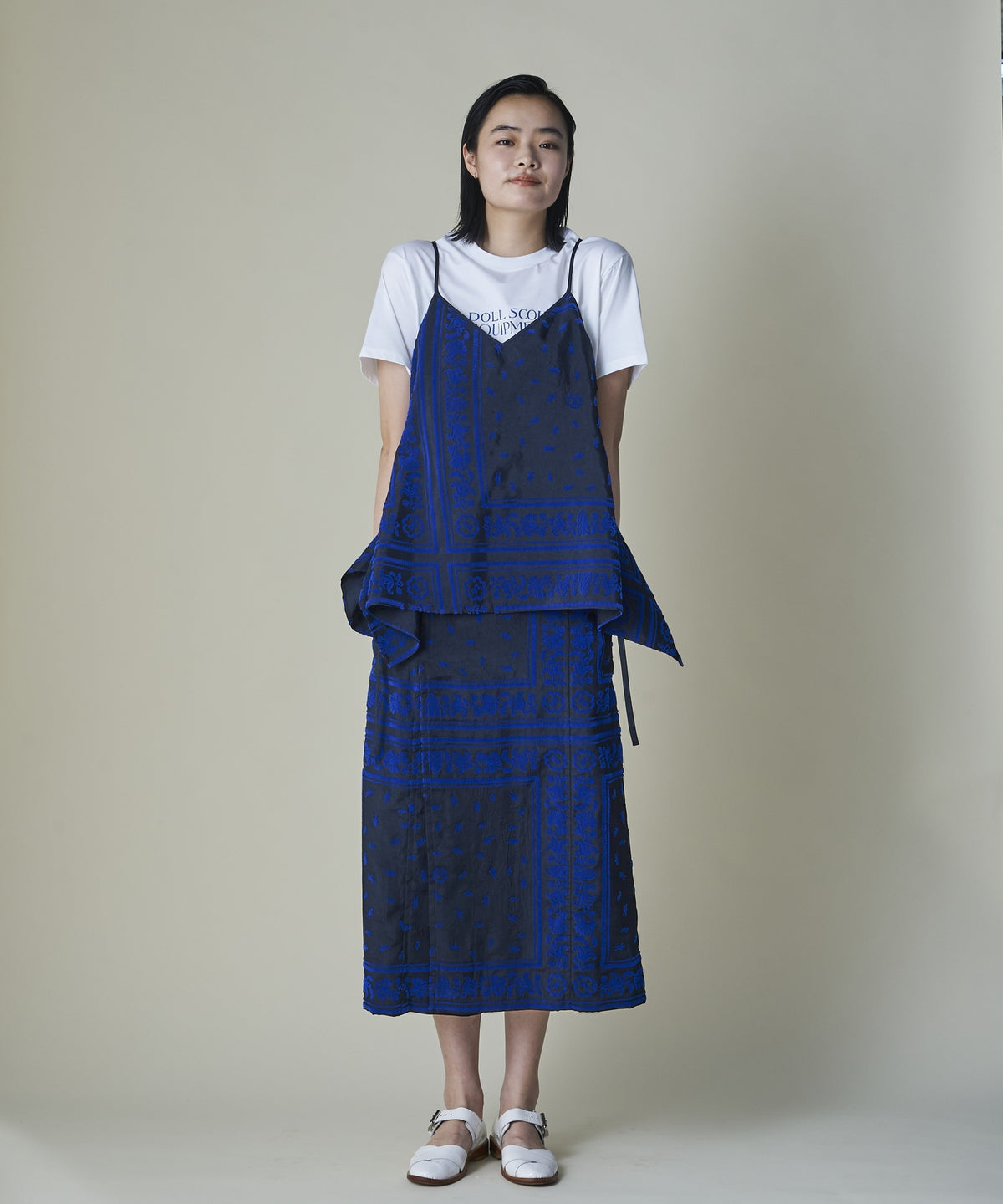 Dot Doll Bandana Skirt Shorts
