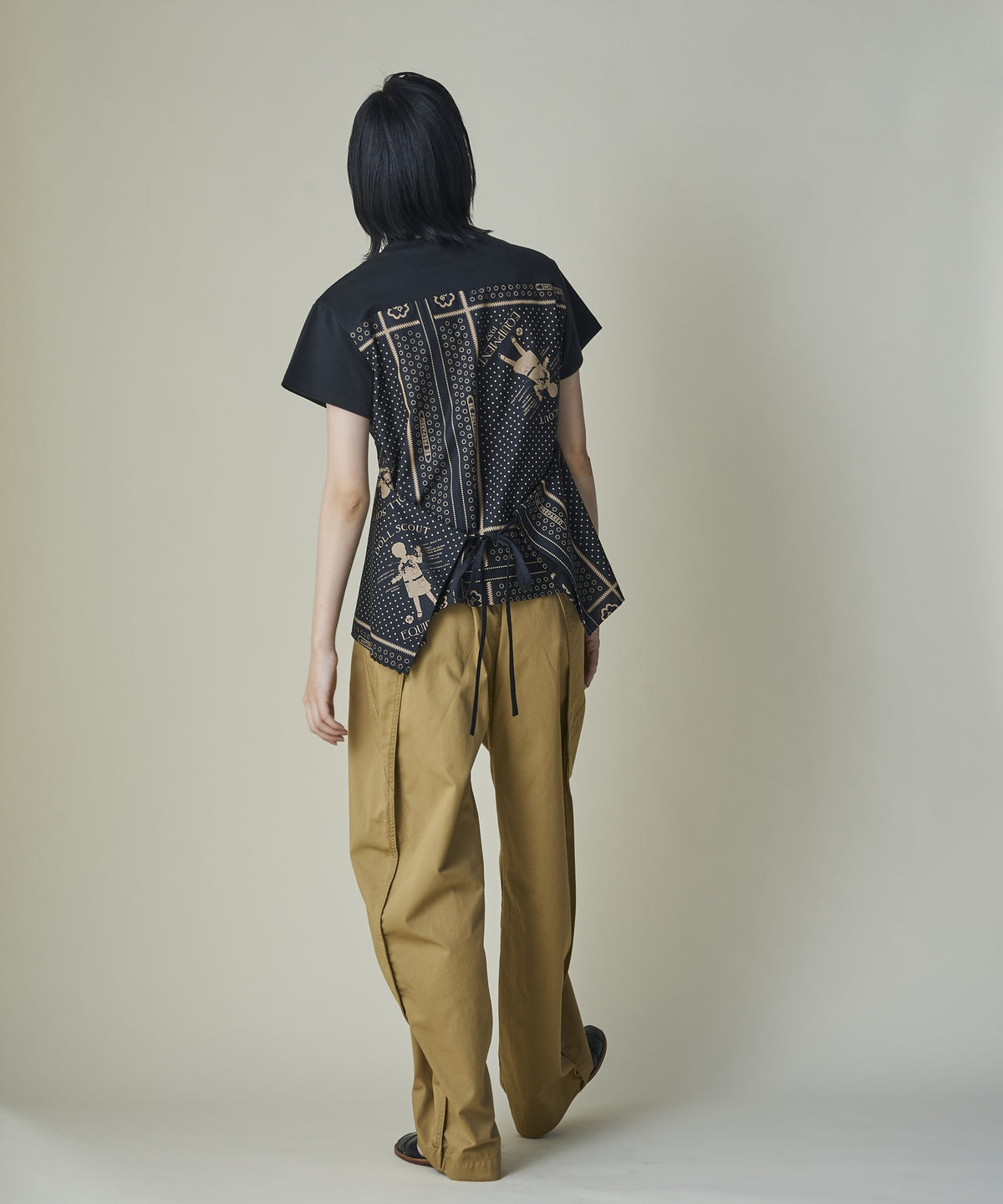 Doll Scout Bandana Peplum Top
