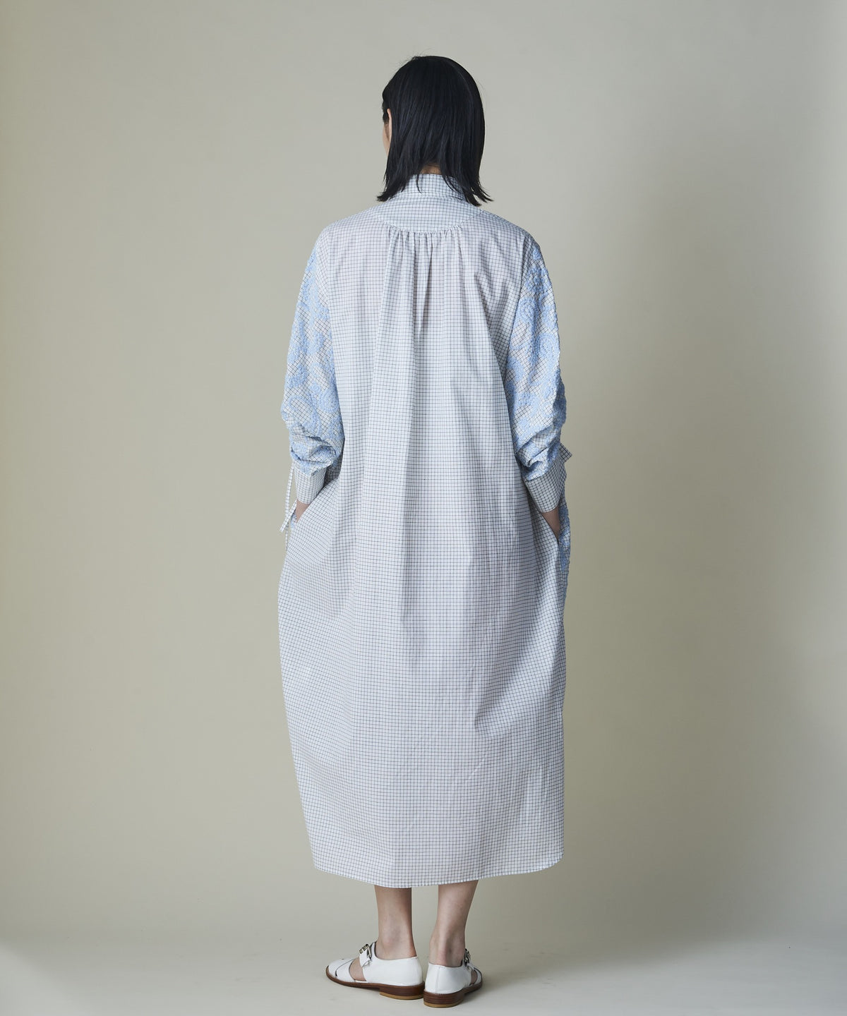 Layered Paisley Shirt Coat