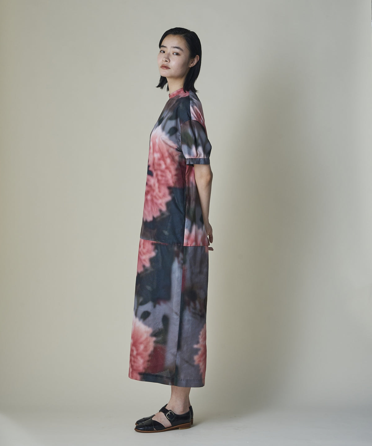Polaroid Aster High-Neck Dress
