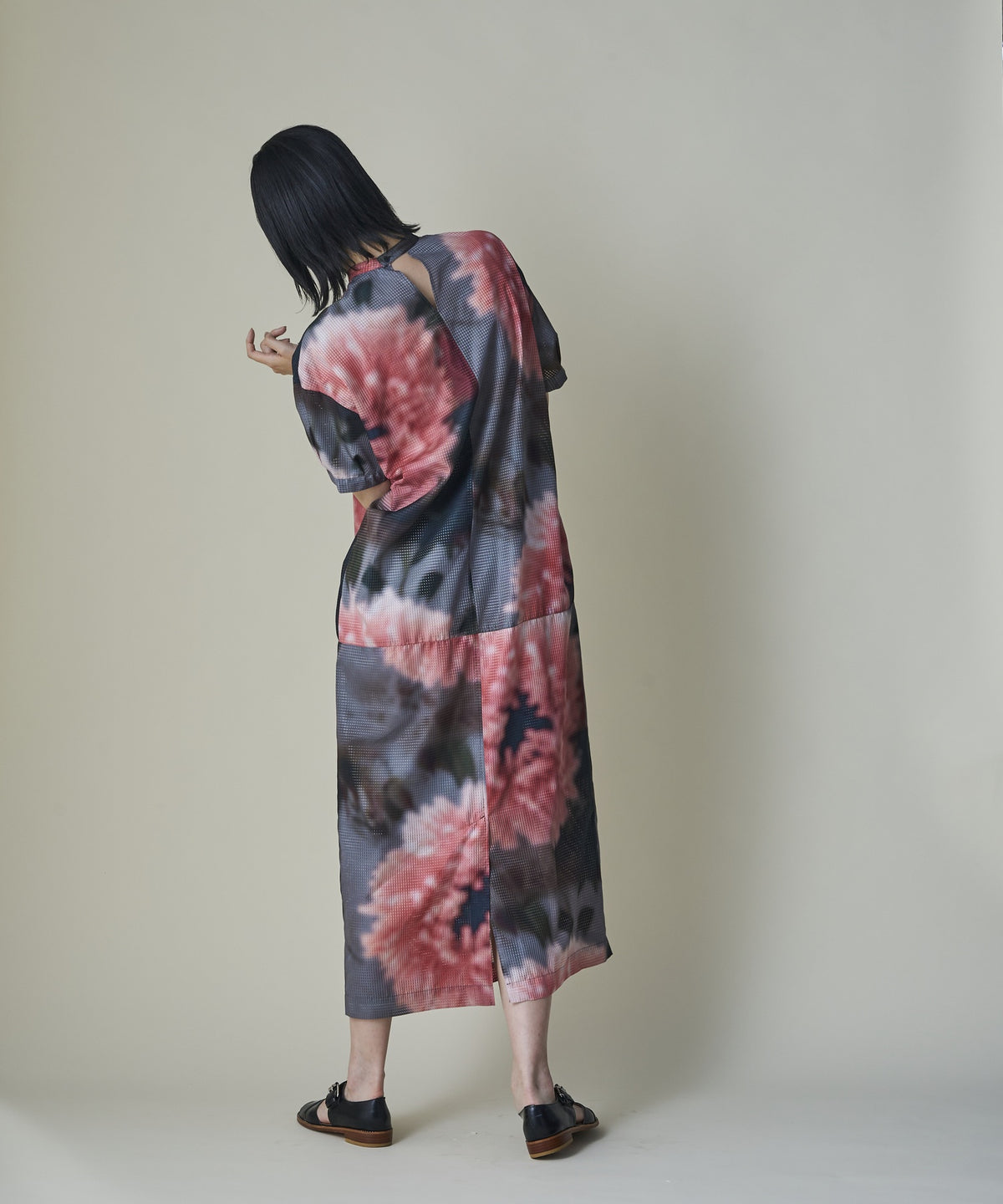 Polaroid Aster High-Neck Dress