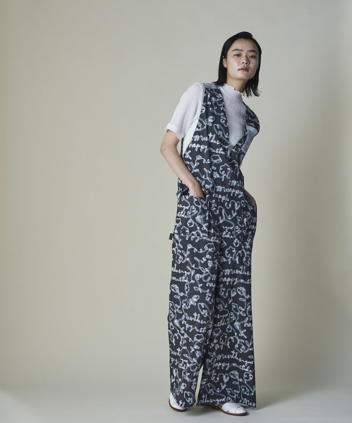 Tulle Ribbon Jumpsuit
