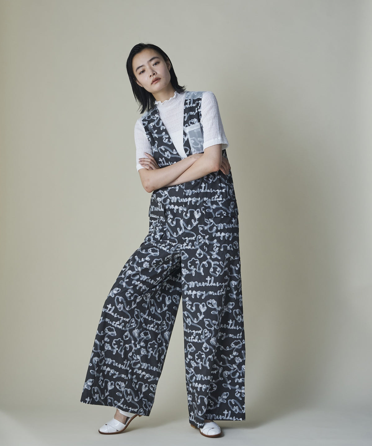 Tulle Ribbon Jumpsuit