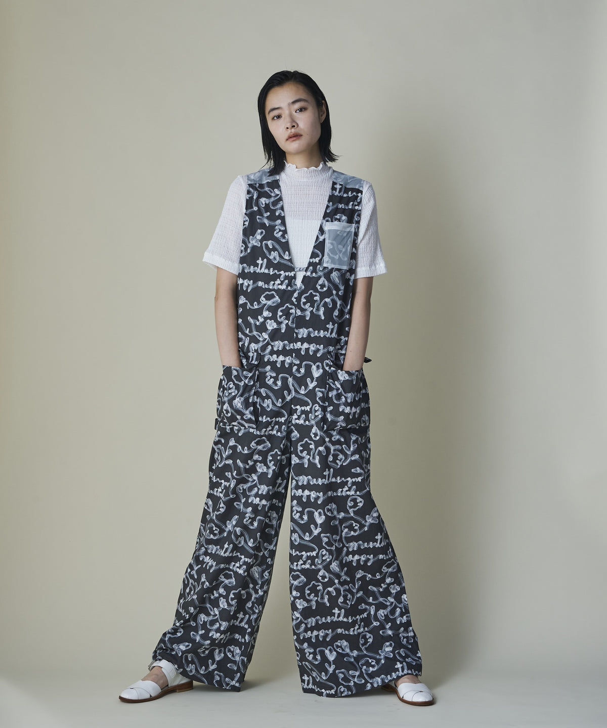 Tulle Ribbon Jumpsuit