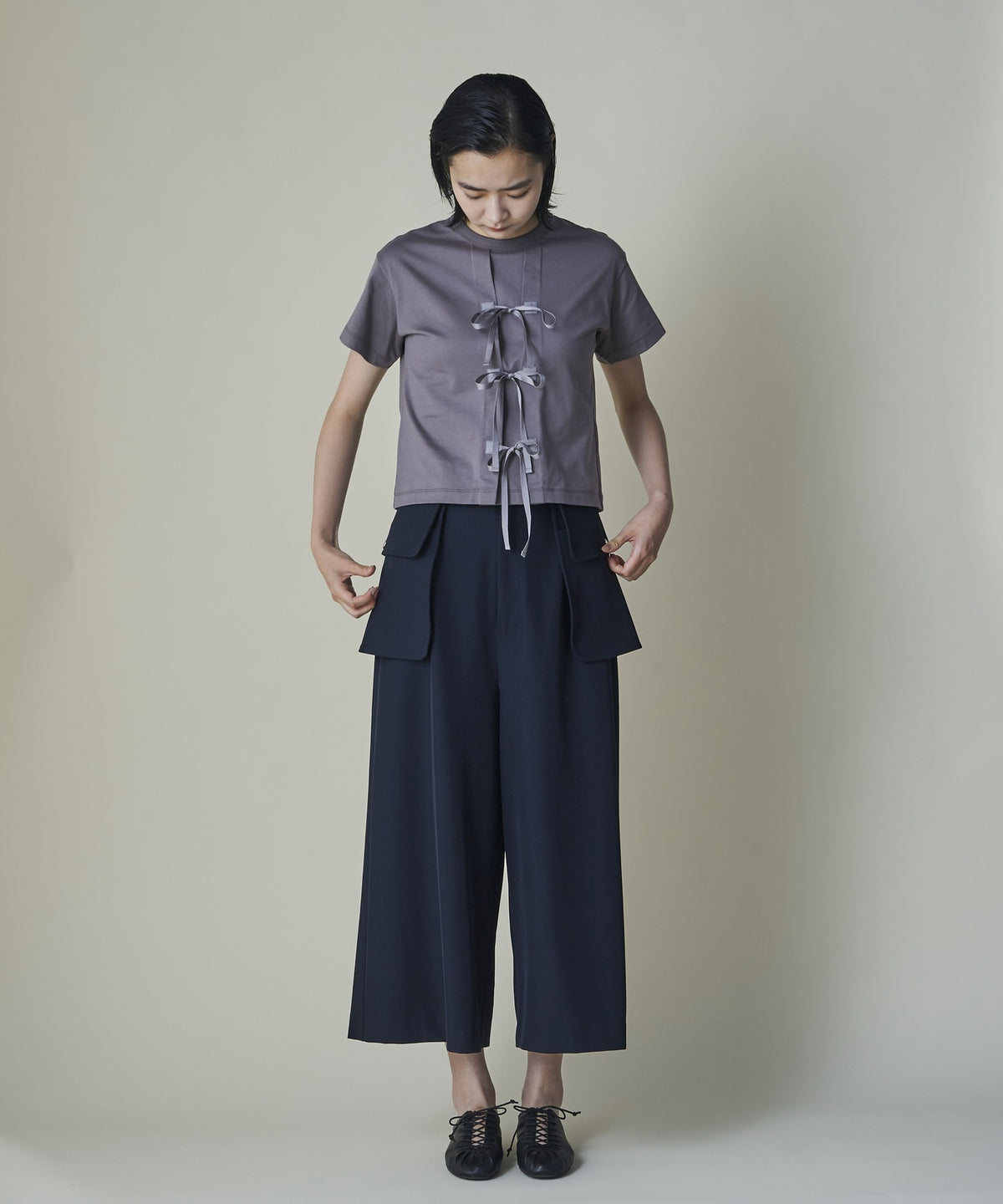 Utility Pocket Midi Pants