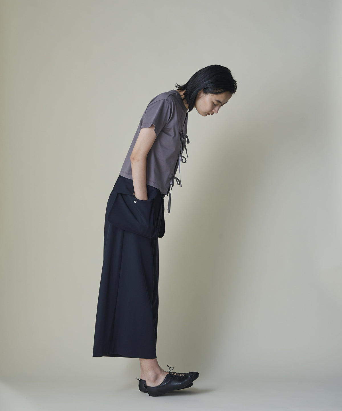 Utility Pocket Midi Pants