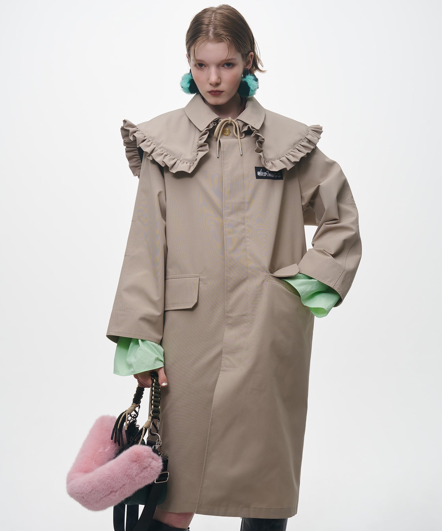 WATERPROOF LONG COAT(xWild Things)