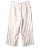ANLIO × YEAH RIGHT!! Patchwork Wide Easy Pants (Stripe)