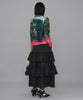 MOHAIR TIERED SKIRT 【納期10月中旬】