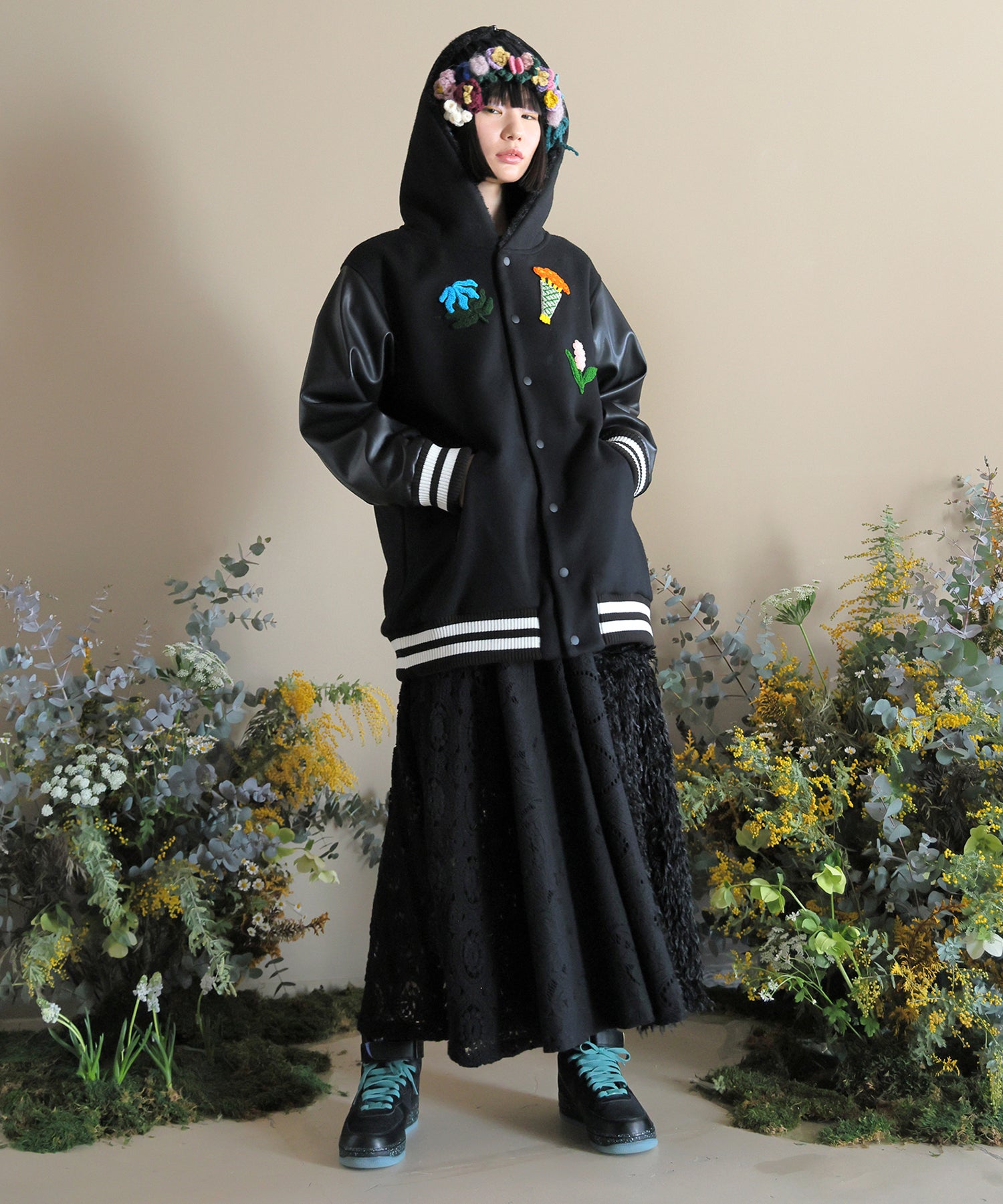 Flower Sailor Stadium Jacket – ANLIO（アンリオ）