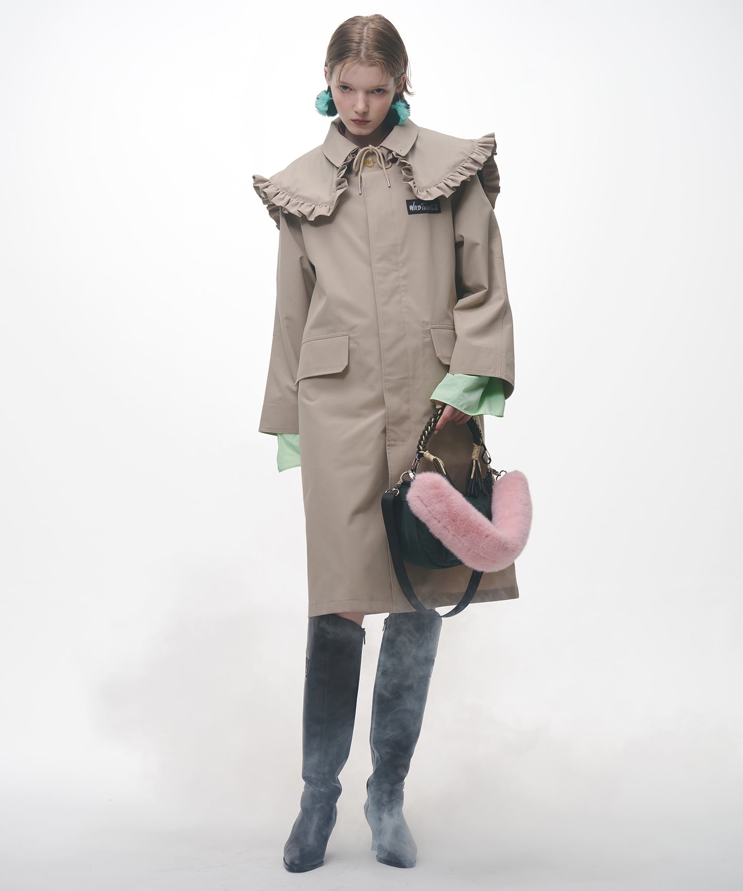 WATERPROOF LONG COAT(xWild Things)