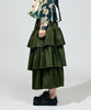 JERSEY TIERED SKIRT【商品納期 2月下旬】