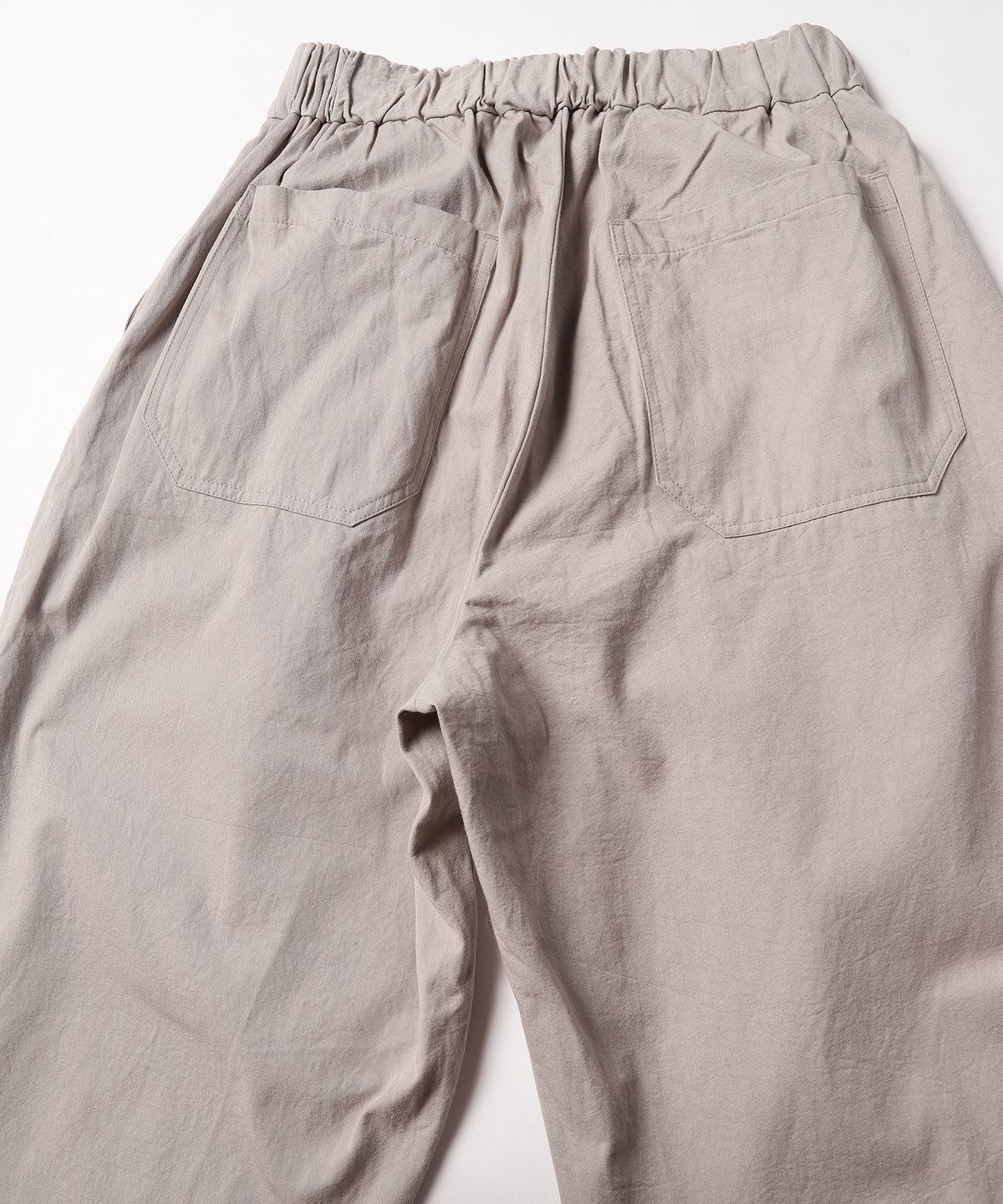 two-tuck wide pants