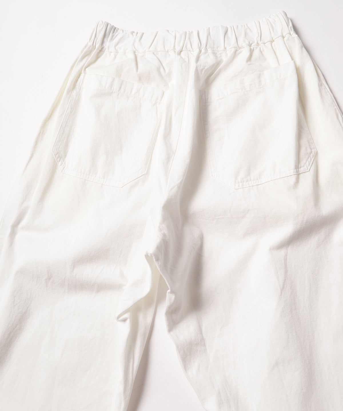 two-tuck wide pants