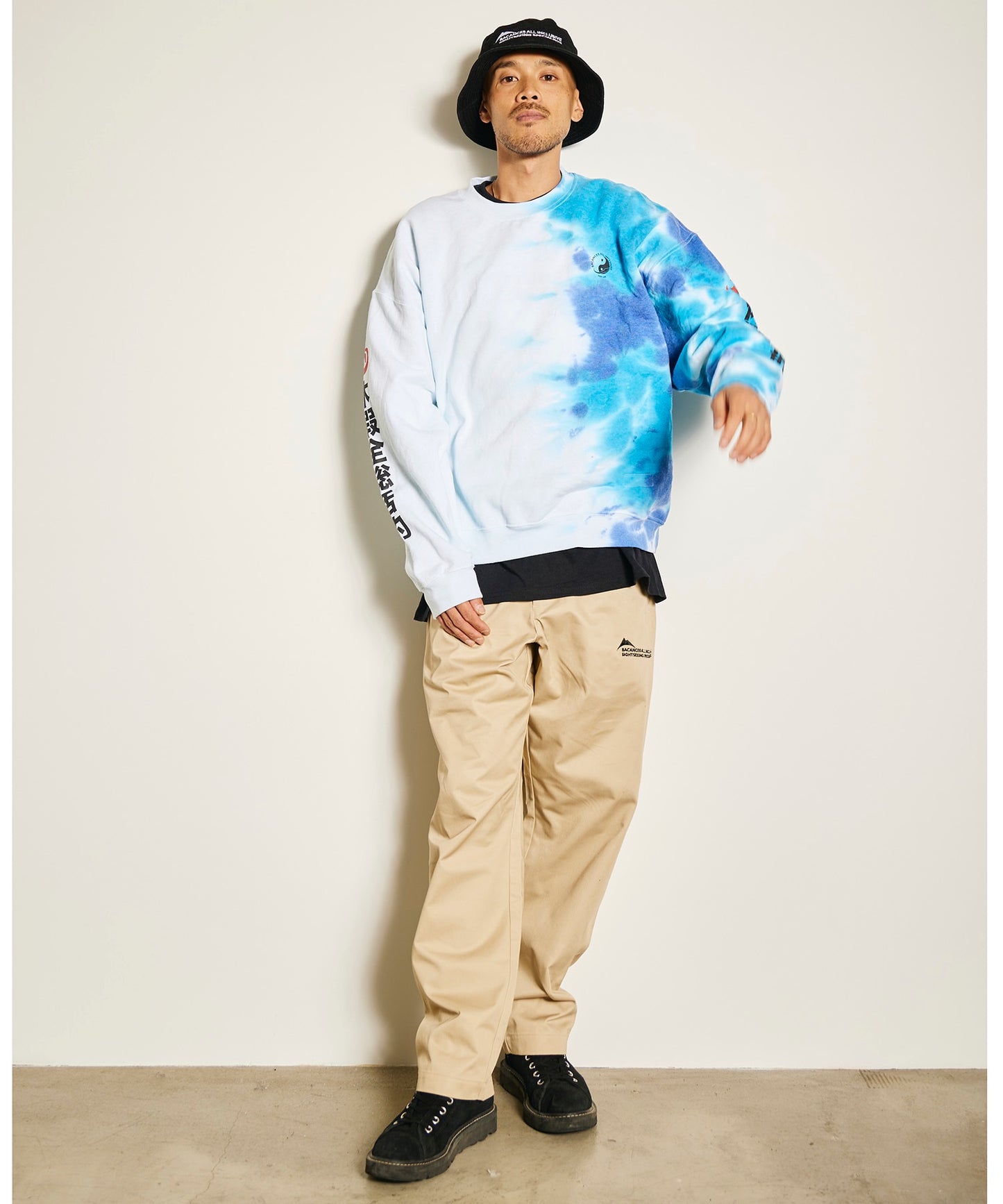 BC CREW NECK TIE DYE