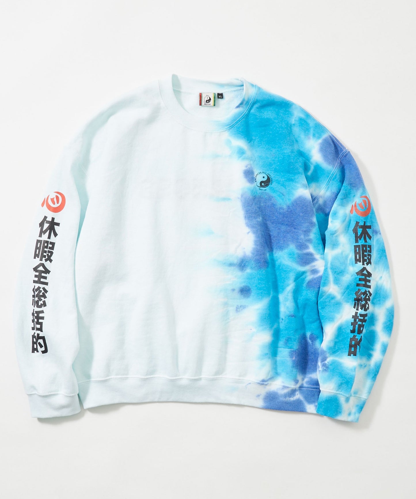 BC CREW NECK TIE DYE