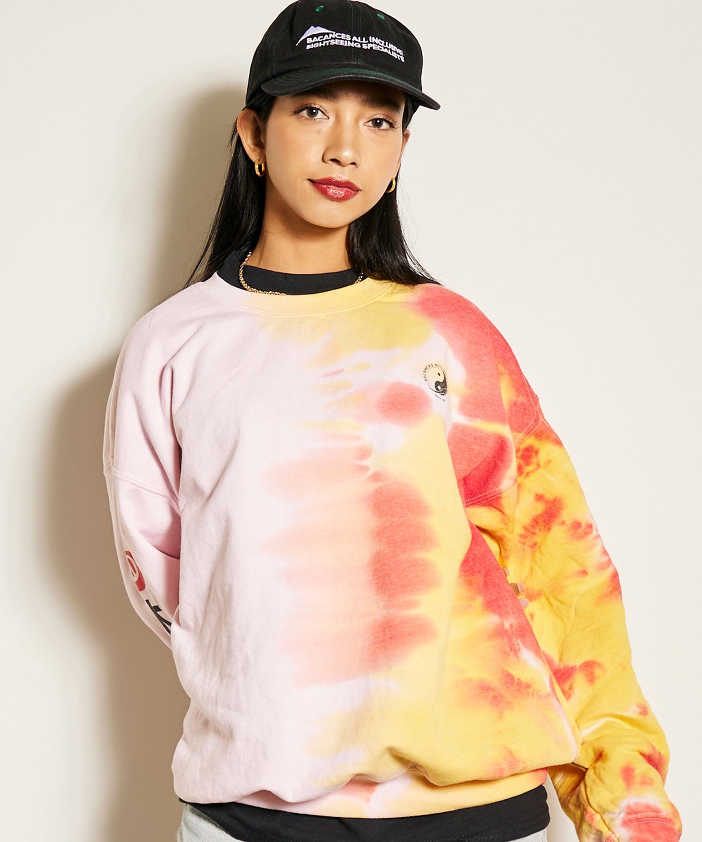 BC CREW NECK TIE DYE